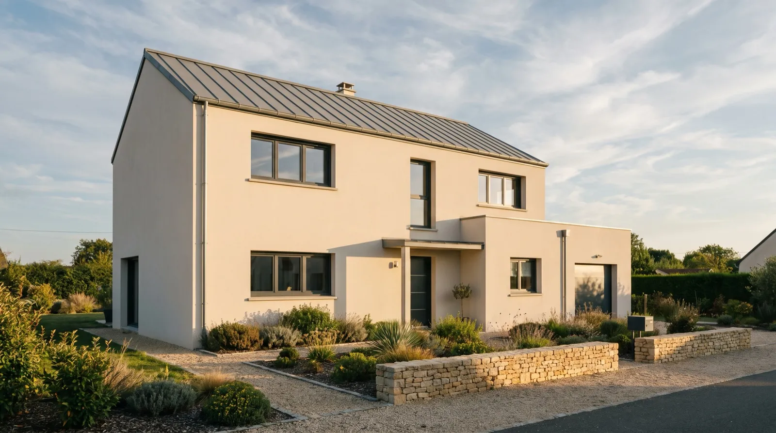 Maison individuelle contemporaine